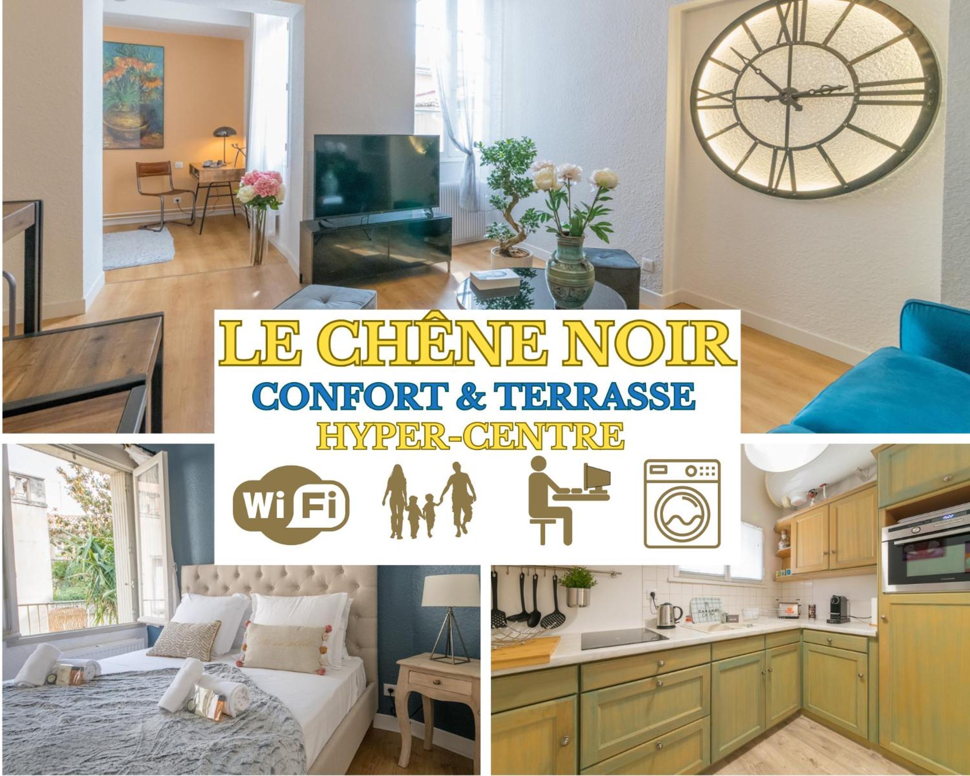 Le Palais Du Chene Noir - Hypercentre - Calme - Wifi Gratuit Apartment Avignon Ngoại thất bức ảnh